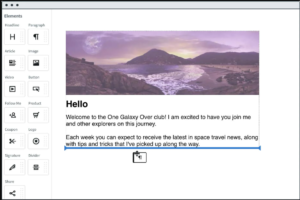 drag and drop builder