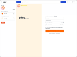 Visual customization editor