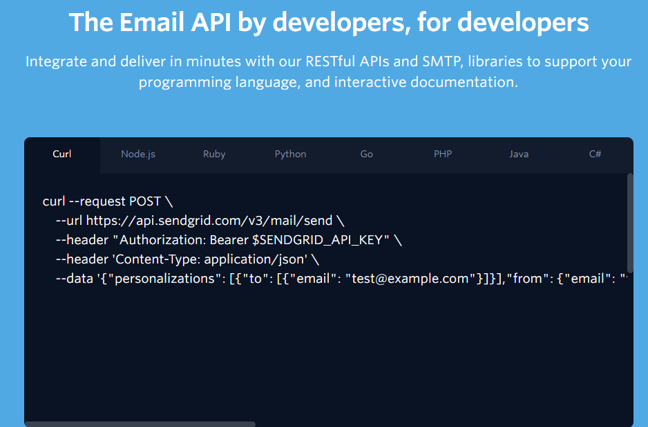 Sendgrid vs Mailchimp