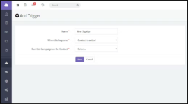 Add trigger
