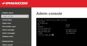 admin console