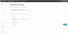 Authenticate your domain