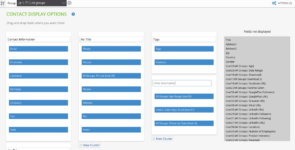 contact display option