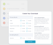 create your download