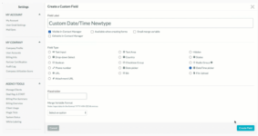 custom data