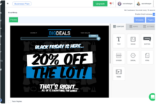 drag and drop editor