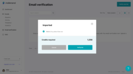 email verification