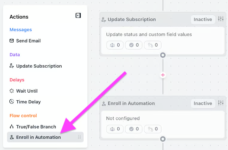 enroll in automation