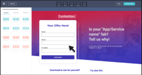 Landing pages