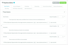 pipeline editor