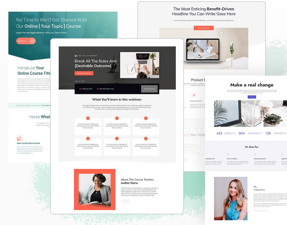 17 Clickfunnels Alternatives we Tested and Verified 3 Thrive Themes landing-page interface