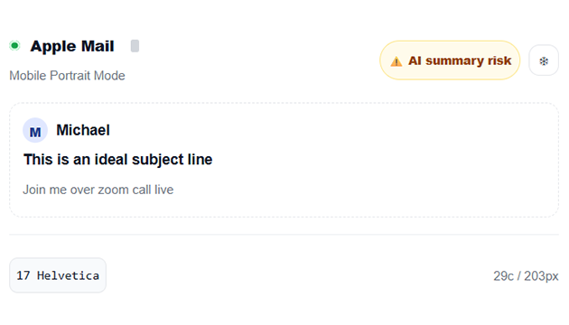 Email Inbox Preview Tester