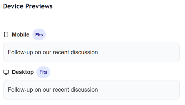 Email Subject Line Tester