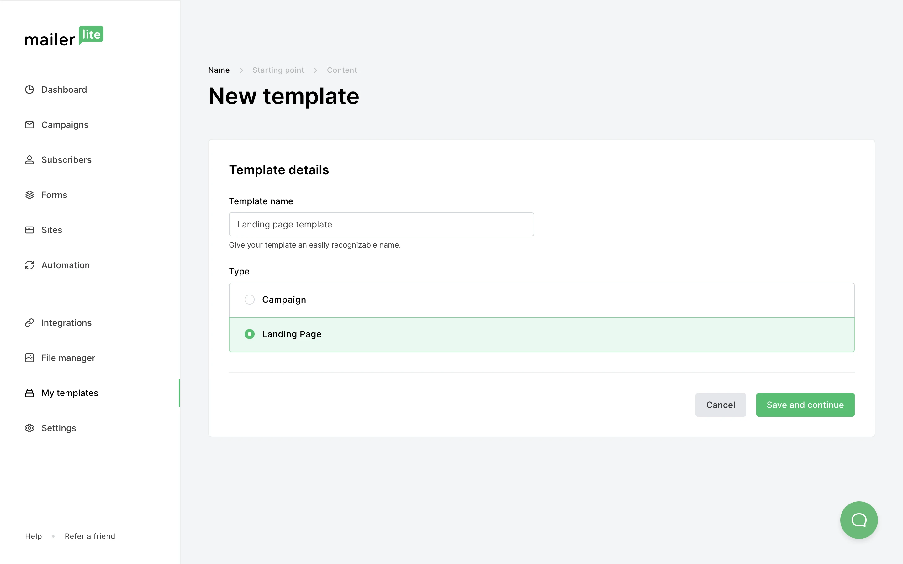 7 Leadpages Alternatives Tools we Tested (2026) 2 Mailerlite landing page